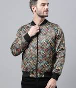 Hangup Jacket Men Casual Multi Regular Fit J30_FS_Print_Jacket