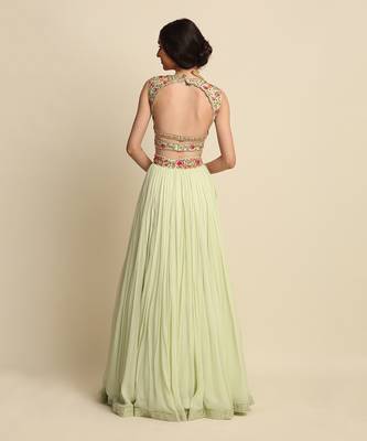 Mint Green Lehenga Set 3