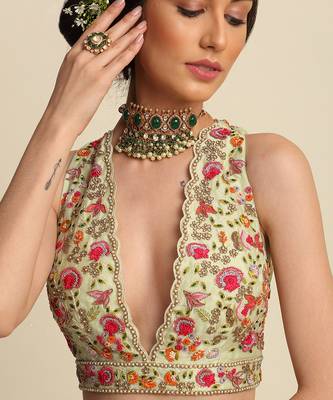 Mint Green Lehenga Set 4