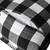 Lushomes Square Cushion Cover with Blanket Stitch, Cotton Sofa Pillow Cover Set of 2, 18x18 Inch, Big Checks
