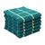 Lushomes Kitchen Cleaning Cloth, Terry Cotton Dish Machine Washable Towels for Home Use, 6 Pcs Green Checks Hand Towel