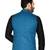 Blue plain blended cotton nehru-jacket