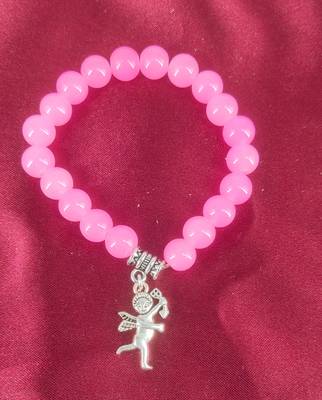 Pink pearl bracelets 2