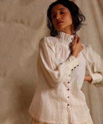 Beige The Welma Shirt 6
