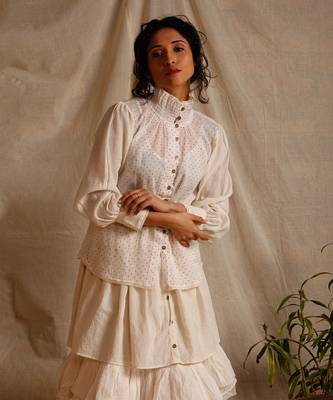 Beige The Welma Shirt 7