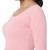 Salwar Studio Women's Light Pink Woolen Lycra Stretchable Readymade Saree Blouse