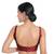 Salwar Studio Women's Maroon Silk Readymade Saree Blouse