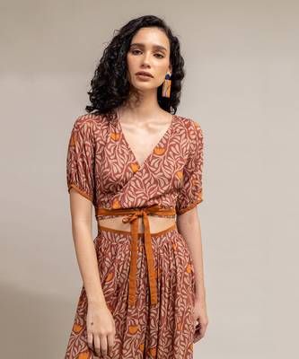 Ana Wrap Top 1