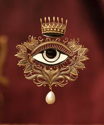 Third eye of shiva Brooch 3
