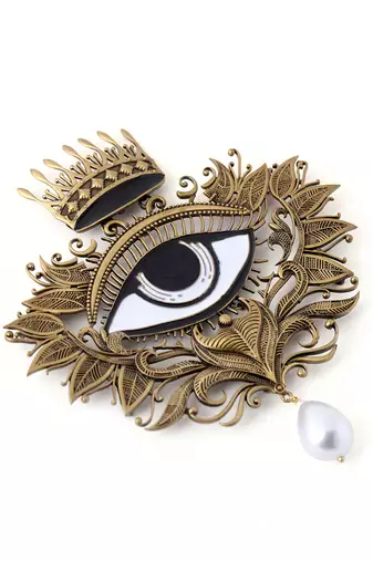 Third eye of shiva Brooch