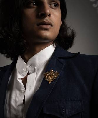 Knight Lion Brooch 1