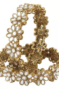 Gold bangles-and-bracelets