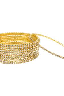 Gold bangles-and-bracelets