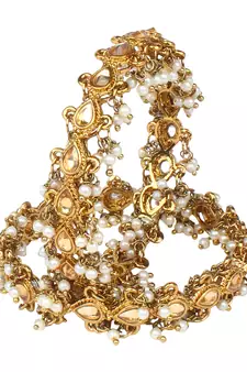 Gold bangles-and-bracelets