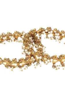 Gold bangles-and-bracelets