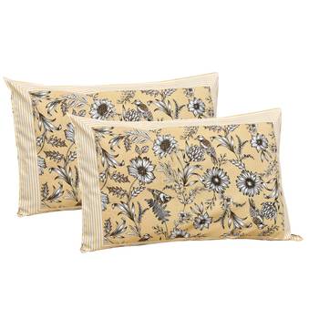 Cotton Printed King Size Double Bedsheet with 2 Pillow Covers Set 2