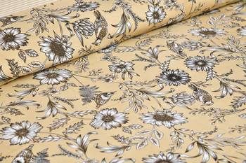 Cotton Printed King Size Double Bedsheet with 2 Pillow Covers Set 5