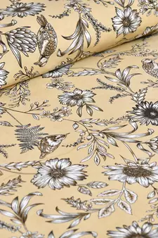 Cotton Printed King Size Double Bedsheet with 2 Pillow Covers Set