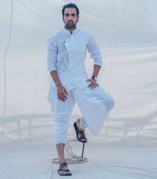 White Divine Cotton Kurta