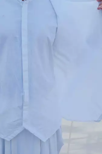 White Divine Cotton Kurta