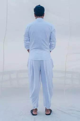White Divine Cotton Kurta