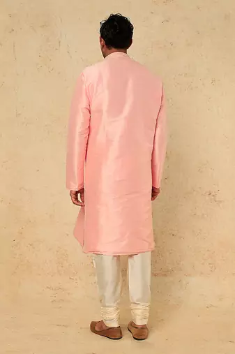 Pink Emb. Kurta Set