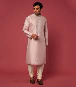 Mauve emb. Kurta set