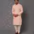 Pink Emb. Shirt Collar Kurta Set