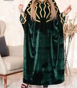 Sale New Velvet Moroccan Dubai Kaftans Farasha Abaya Fancy Long Gown Aari Wedding Dresses