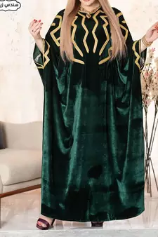Sale New Velvet Moroccan Dubai Kaftans Farasha Abaya Fancy Long Gown Aari Wedding Dresses