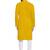 Yellow Cotton Chikankari Lucknowi Jaal Embroidered Kurta with Churidar Pajama by treemoda