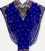 Dubai Moroccan Islamic Kaftan Abaya Farasha Party Wear Floor Length Dress For Women