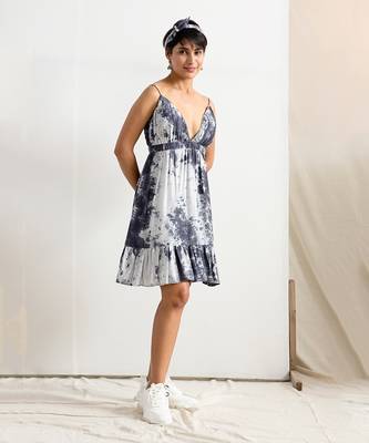 Black Silk Mira Dresses 1