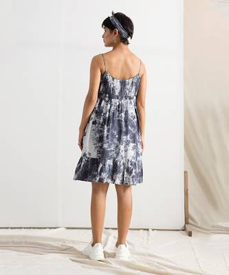 Black Silk Mira Dresses 2