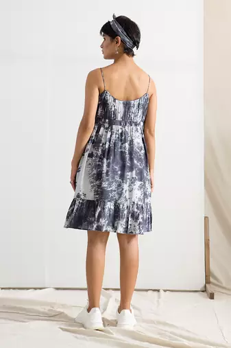 Black Silk Mira Dresses