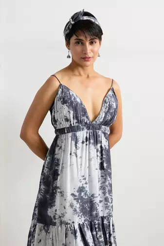 Black Silk Mira Dresses