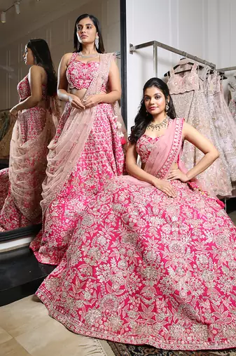 Rani Multi Lace Lehenga