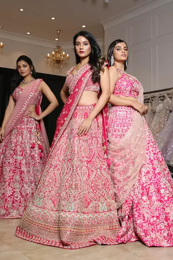 Rani Multi Lace Lehenga