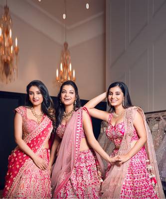 Rani Multi Lace Lehenga 5