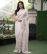 White Snow Sarees