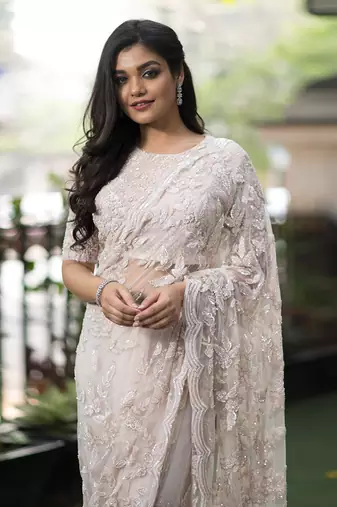 White Snow Sarees