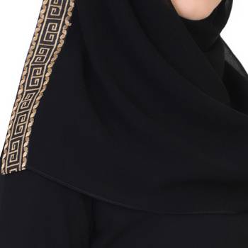 Front Open Abaya In Arabian Fit 4