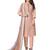 Peach stripes print cotton salwar