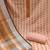 Peach stripes print cotton salwar