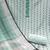 Green stripes print cotton salwar
