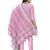 Pink stripes print cotton salwar