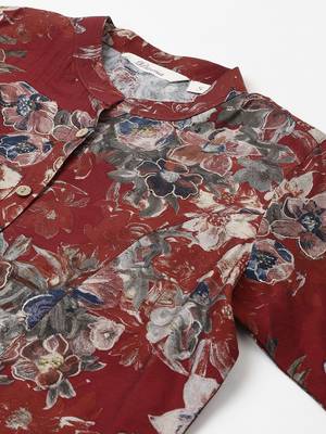 Maroon printed modal tunics 2