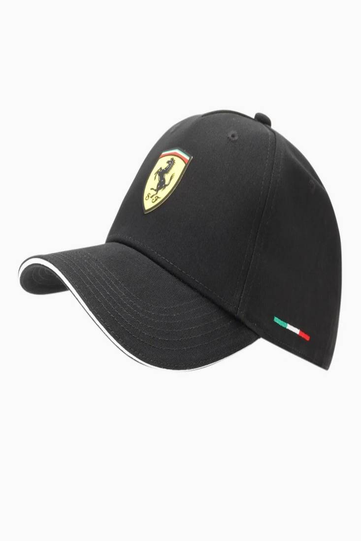 PUMA 023391 Ferrari Fanwear Classic Unisex Black Cap