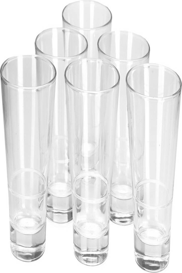 Designer Molded Water Juice TransparentMultipurpose Glass -A133, Pack ...