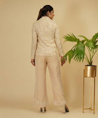 2 PIECE HAND EMBROIDERED CO-ORD SET 4